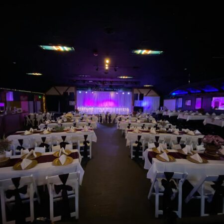 MAIN STAGE WEDDING FOR 150