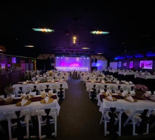 MAIN STAGE WEDDING FOR 150